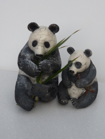Pandas (L=18cms H=22cms)